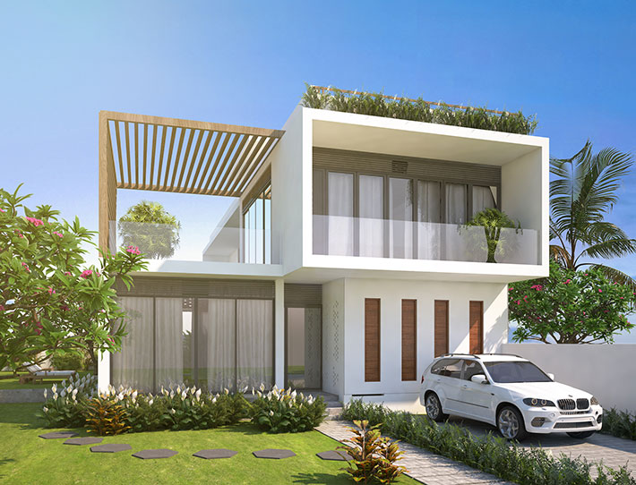 mẫu biệt thự số 1 zenna villas